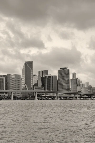 Skyline von Miami — Stockfoto