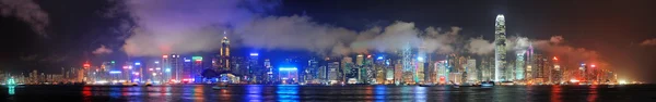 香港のスカイラインのパノラマ — ストック写真