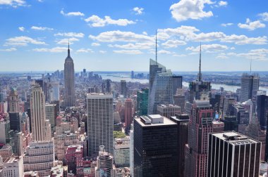 New York'un manhattan panorama