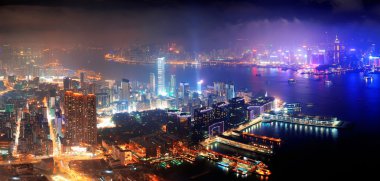 Hong kong hava gece