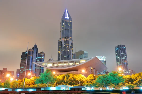 Shanghai por la noche — Foto de Stock