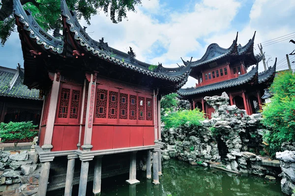 Xangai edifícios antigos — Fotografia de Stock