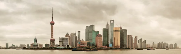 Шанхай горизонт — стокове фото