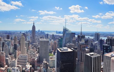 New York'un manhattan panorama