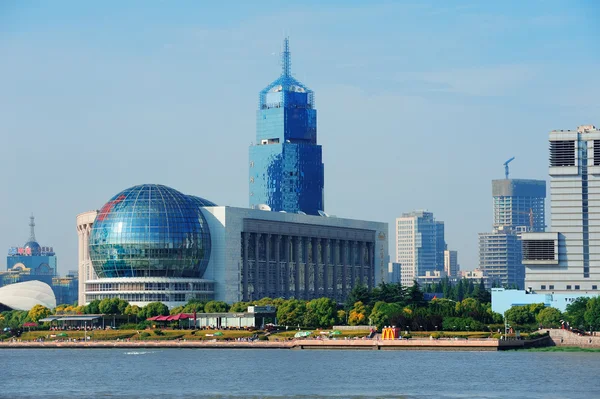 Skyline von Shanghai — Stockfoto