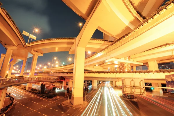 Ponte rodoviária em Shanghai — Fotografia de Stock