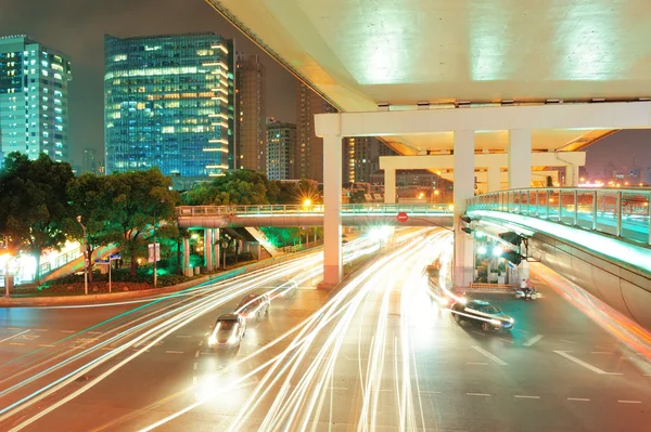 Pont routier en Shanghai — Photo