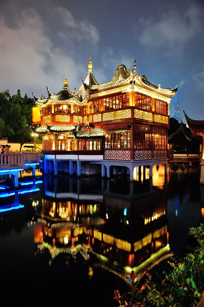 Shanghai pagode gebouw — Stockfoto