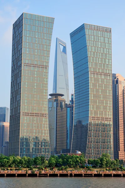 Shanghai cityscape — Stok fotoğraf