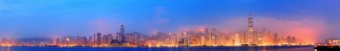 Hong Kong Victoria Harbor panorama