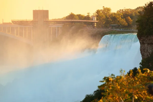 Cascate del Niagara alba — Foto Stock