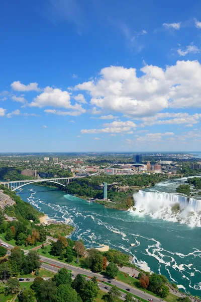 Niagara fällt panorama — Stockfoto