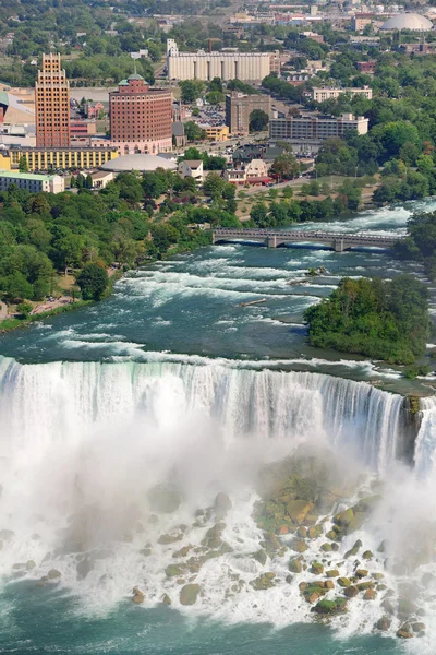Cascate del Niagara primo piano — Foto Stock