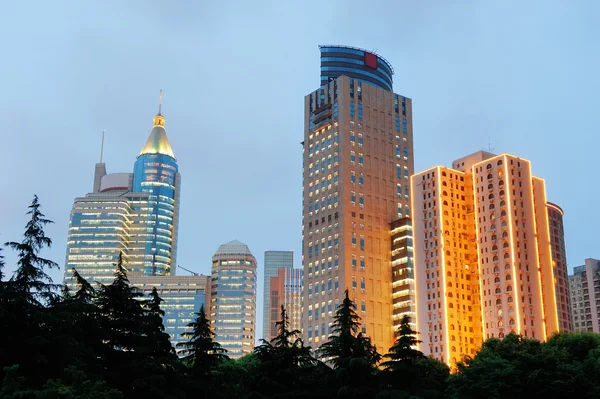 Shanghai stedelijke architectuur — Stockfoto