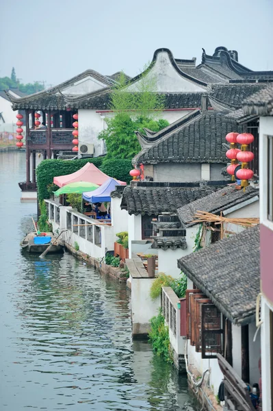 Zhujiajiao Stadt in Shanghai — Stockfoto