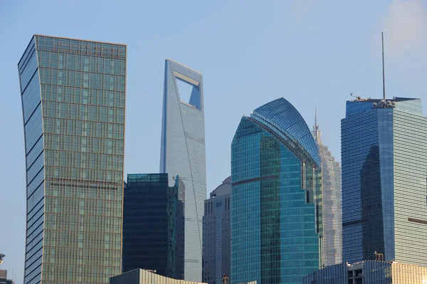 Shanghai cityscape — Stok fotoğraf