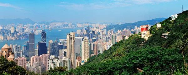 Hong Kong vue sur la montagne — Photo