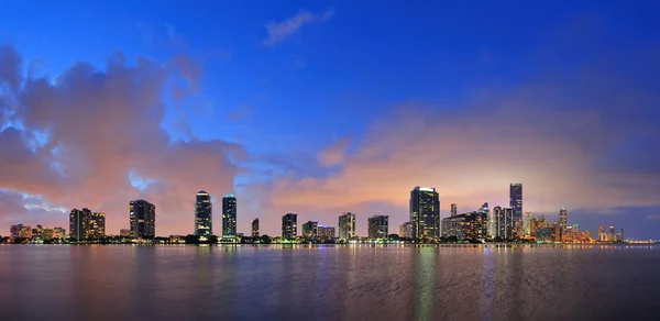 Miami Nattbild — Stockfoto