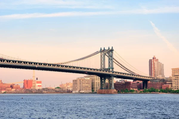 Ponte Manhattan de Nova Iorque — Fotografia de Stock