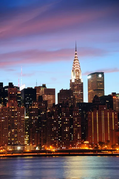 克莱斯勒在美国纽约市曼哈顿大楼 — 图库照片