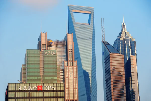 Shanghais skyline — Stockfoto