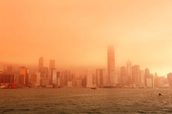 Hong kong victoria hafen — Stockfoto