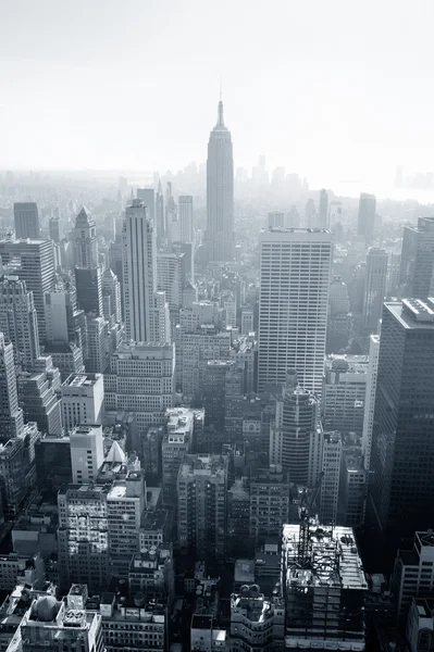 Empire State Building blanco y negro —  Fotos de Stock