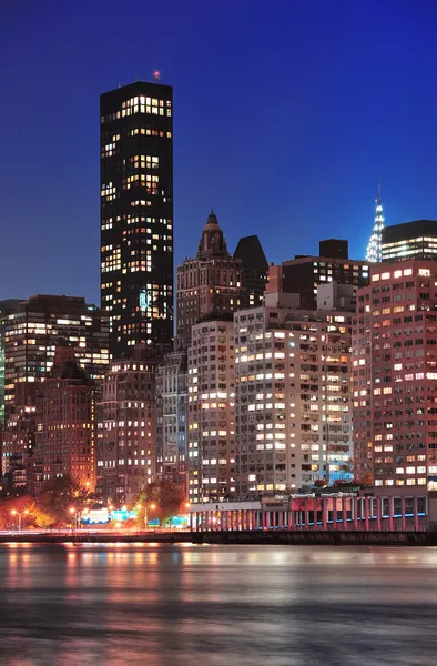 Ciudad de Nueva York Manhattan Midtown skyline — Foto de Stock