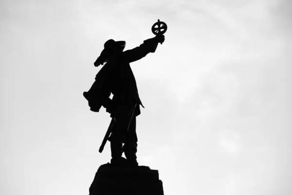 Statua Samuel de Champlain a Ottawa — Foto Stock