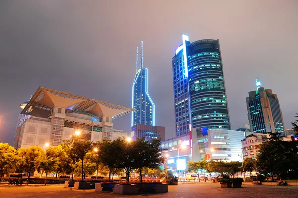 Shanghai di notte — Foto Stock