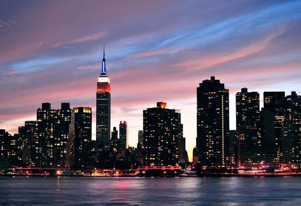 New Yorku manhattan — Stock fotografie