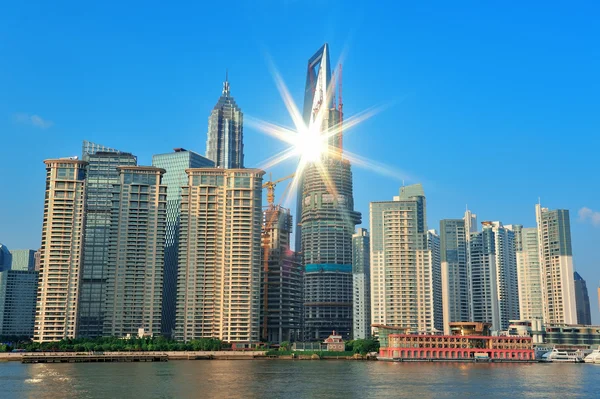Shanghai stadsbild — Stockfoto