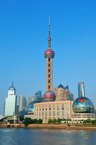 Paesaggio urbano di Shanghai — Foto Stock
