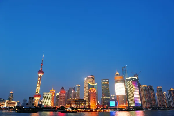 Paisagem urbana de shanghai — Fotografia de Stock