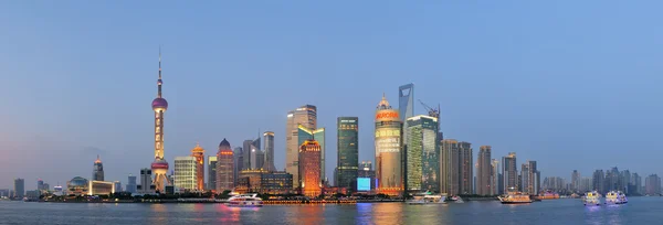 Paisagem urbana de shanghai — Fotografia de Stock