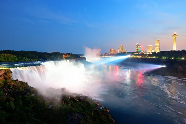 Niagarské vodopády v barvách — Stock fotografie