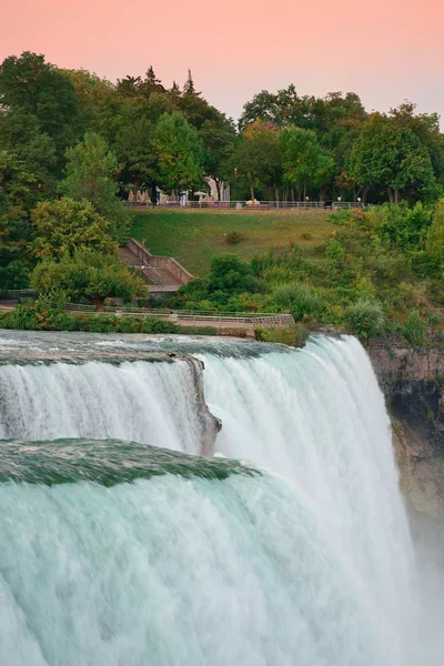 Niagara fällt Sonnenaufgang — Stockfoto