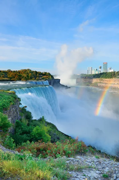 Niagarafallen på morgonen — Stockfoto