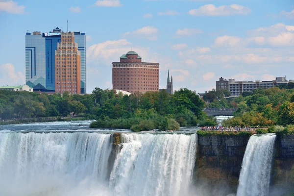 Closeup Niagarské vodopády — Stock fotografie