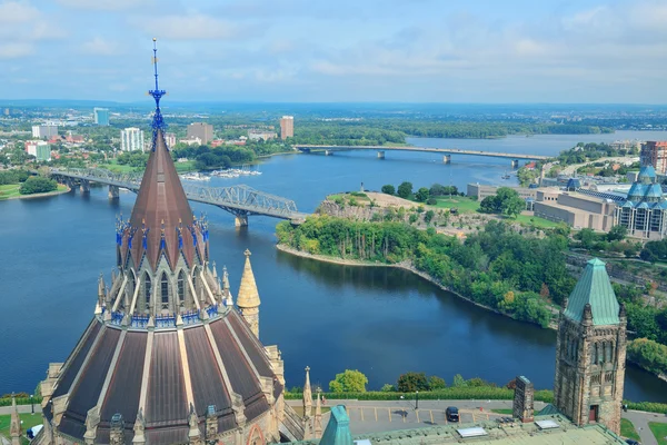 Paysage urbain d'Ottawa — Photo