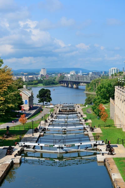 Ottawa Rideau Canal — Stock Photo, Image