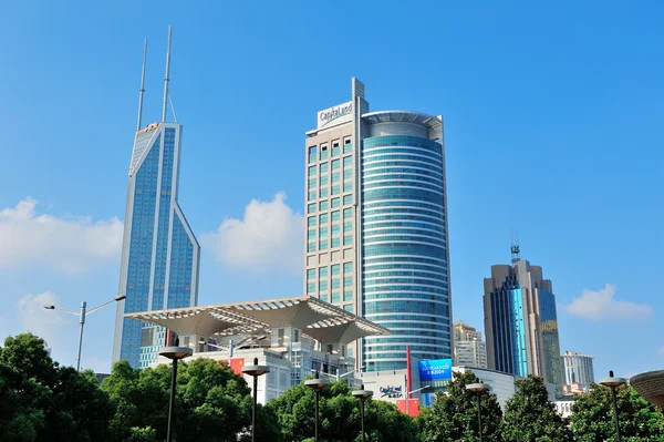 Shanghai skyline — Stockfoto