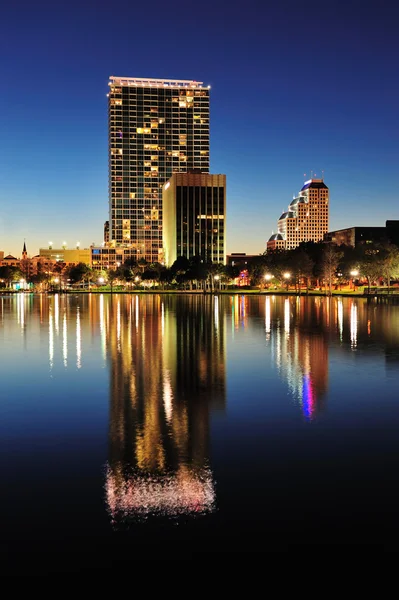 Orlando at night — Stock Photo, Image