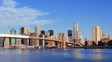 Brooklyn Köprüsü panorama