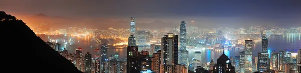 Hong Kong éjszaka — Stock Fotó