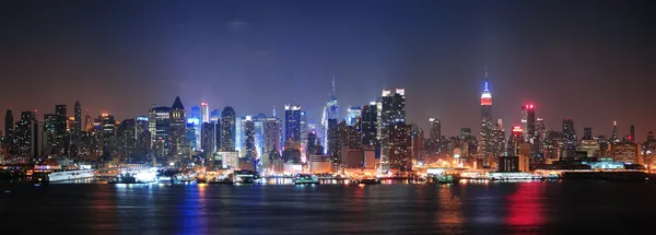 New York City Manhattan midtown skyline — Stock Photo, Image