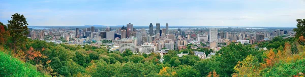 Montreal day view panorama — Stock Photo, Image