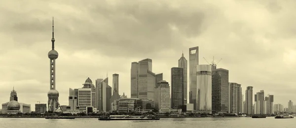 Skyline von Shanghai — Stockfoto