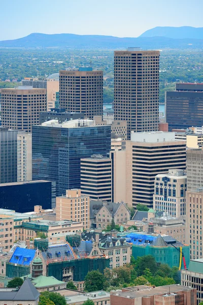 Montreal vista del día — Foto de Stock