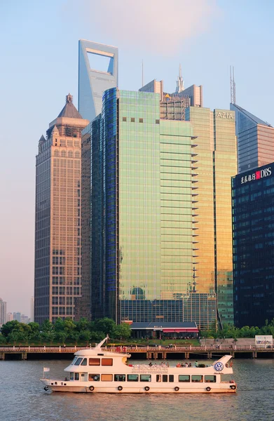 Shanghai cityscape — Stok fotoğraf